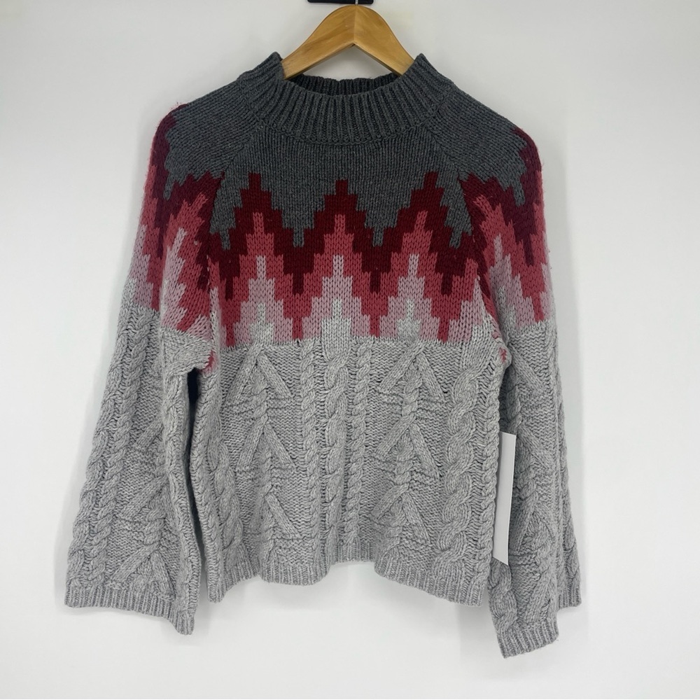 Sundance cable knit Fair Isle cotton wool
Blend sweater Small chunky